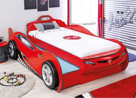 CARBED Кровать-машина Coupe с выдвижной кроватью Red 20.03.1306.00 в Волгограде - volgograd.katalogmebeli.com | фото