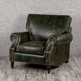 Кресло кожаное Лофт Аристократ (ширина 1070 мм) в Волгограде - volgograd.katalogmebeli.com | фото