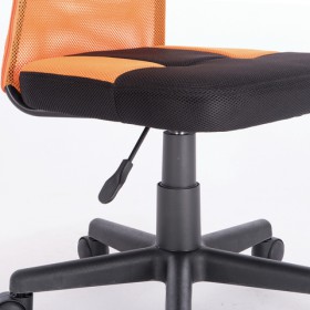 Кресло компактное BRABIX Smart MG-313 (черный, оранжевый) в Волгограде - volgograd.katalogmebeli.com | фото 5