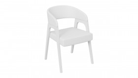 Кресло «Техас 1» (Белый матовый/Экокожа Белый №66) в Волгограде - volgograd.katalogmebeli.com | фото